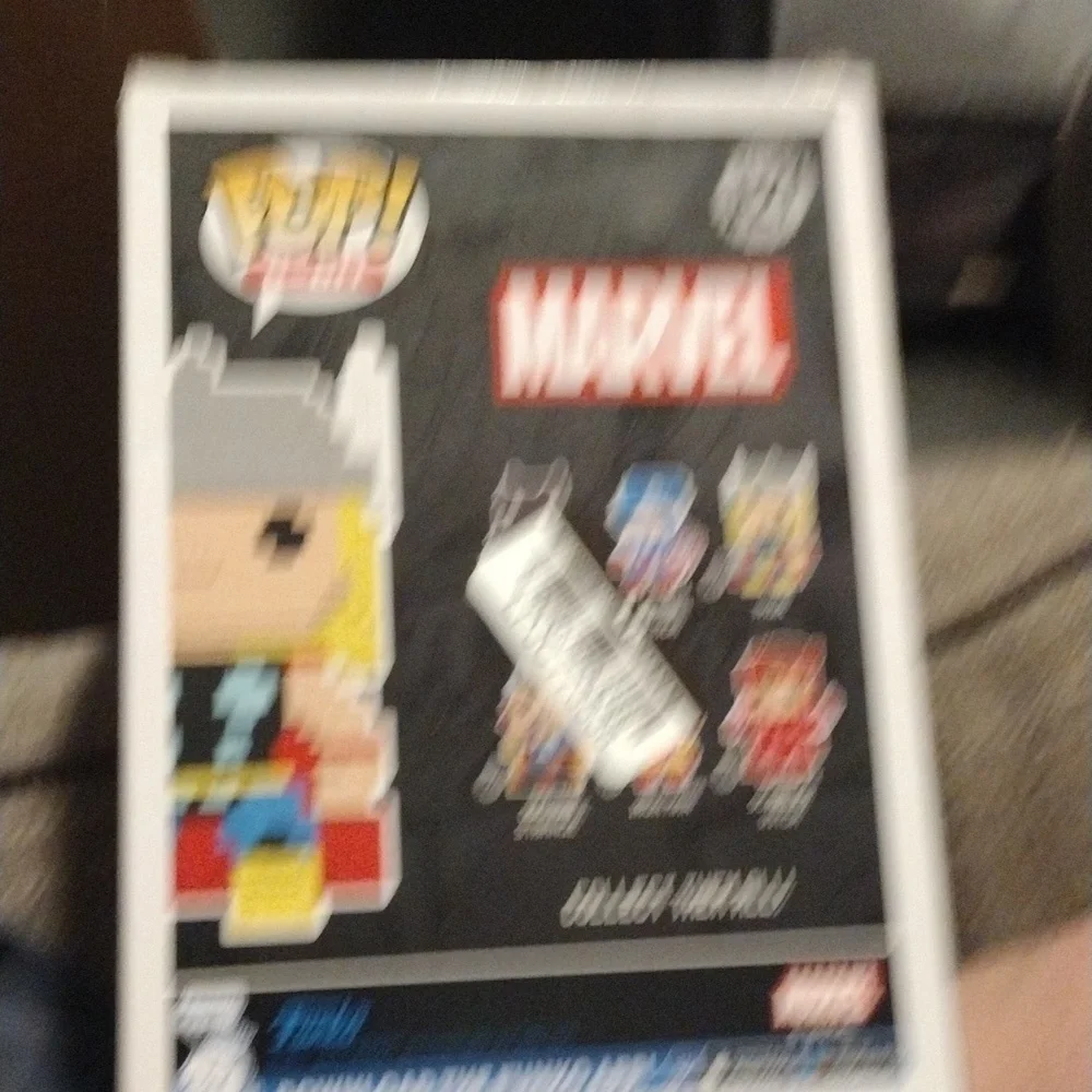 Funko POP! 8-Bit Thor #1427 Marvel Target Exclusive Damaged Box